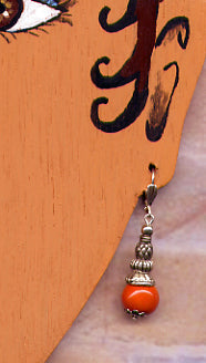 boucle d'oreille ananas