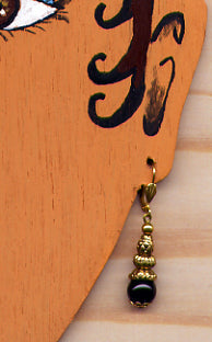 boucle d'oreille ananas