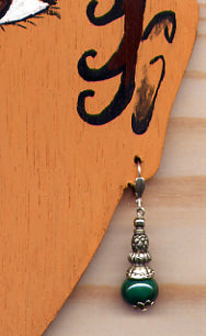 boucle d'oreille ananas