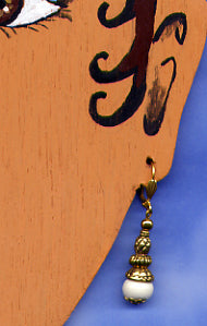 boucle d'oreille ananas