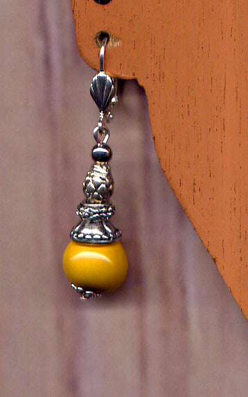 boucle d'oreille ananas