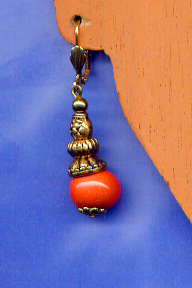 boucle d'oreille ananas