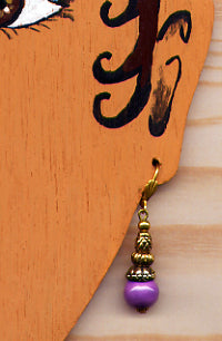 boucle d'oreille ananas