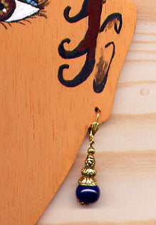 boucle d'oreille ananas