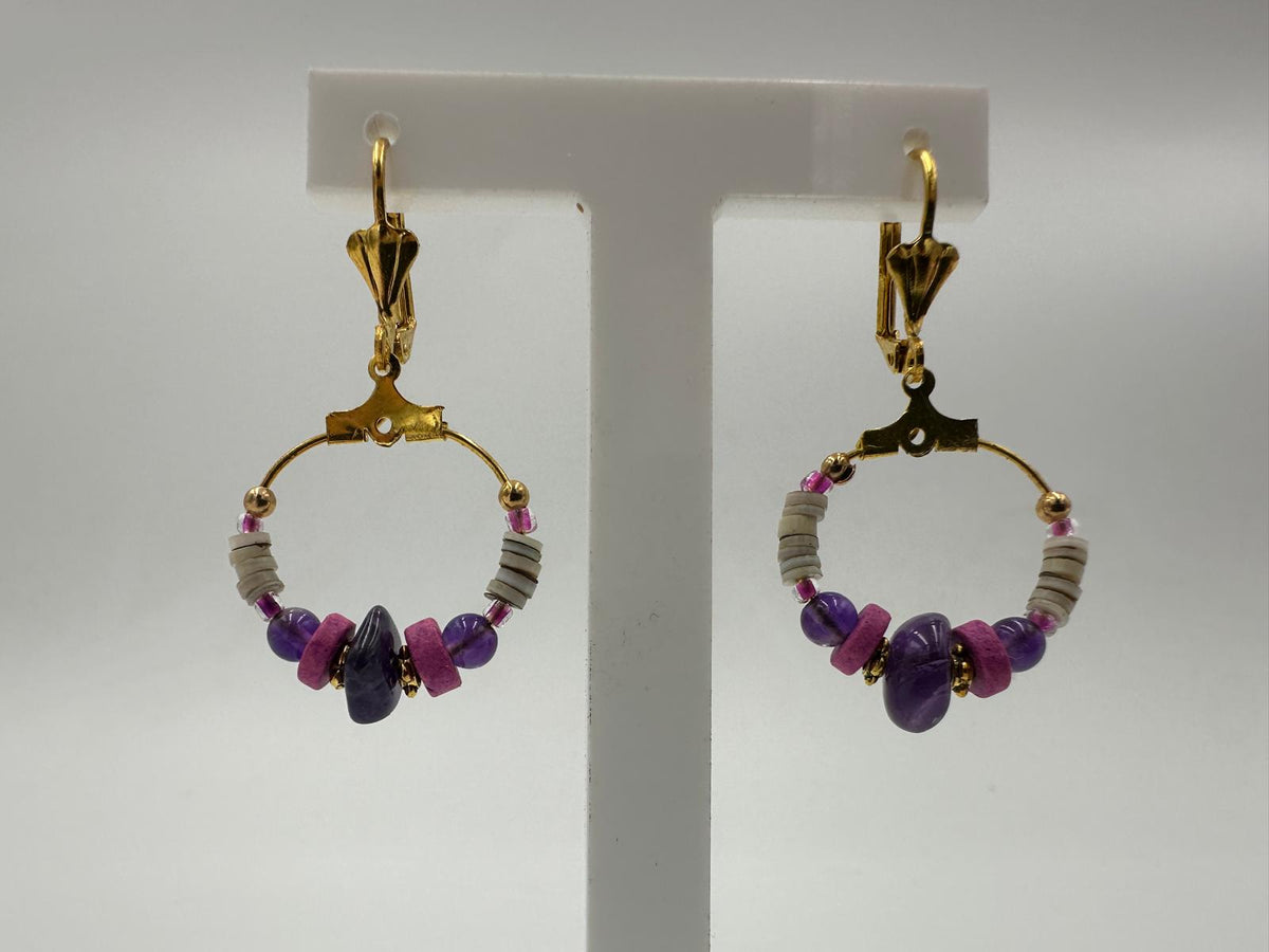 boucles d'oreilles créoles